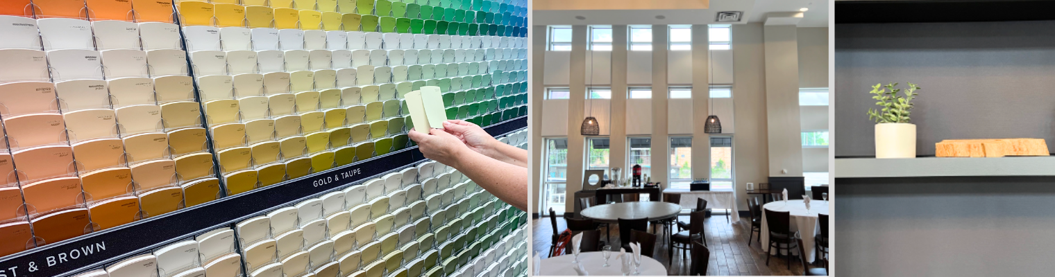 Event Space: Acoustic Wall Panels with Color Match