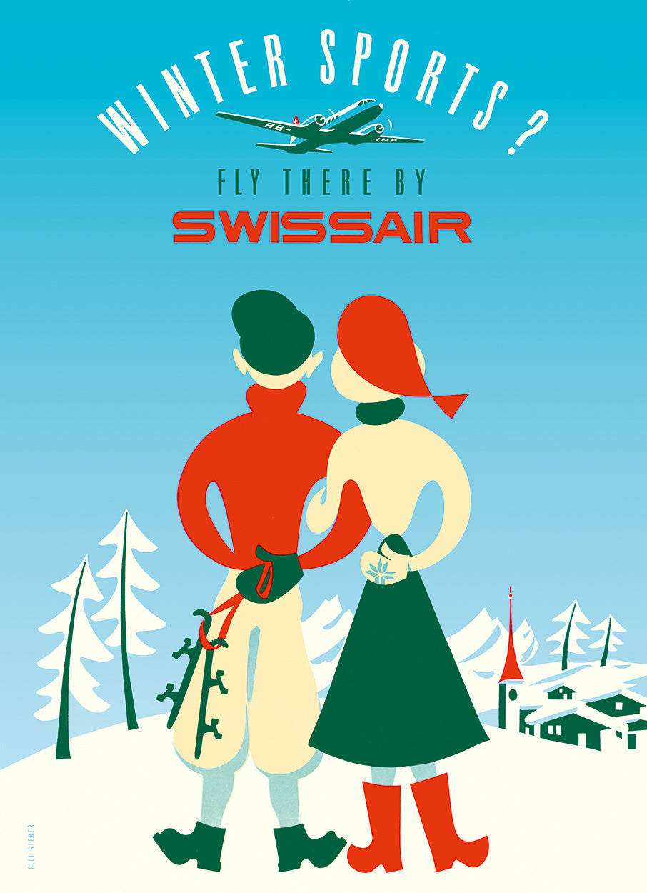 Fly By Swissair Winter Sports
