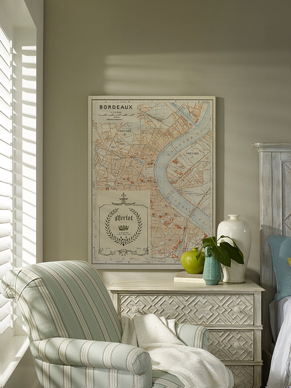 Bordeaux Map Merlot