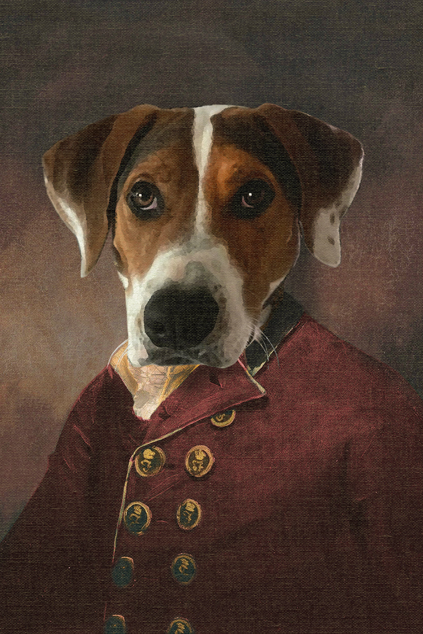 Bowie in Red Coat