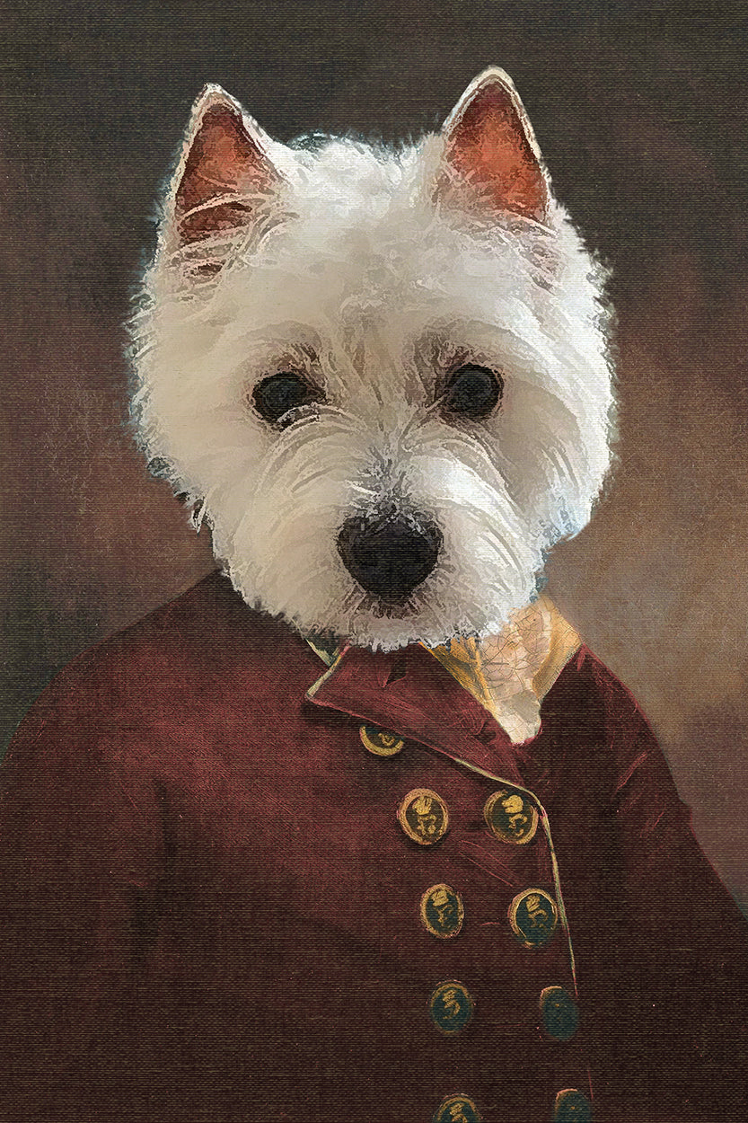 Frankie in Red Coat