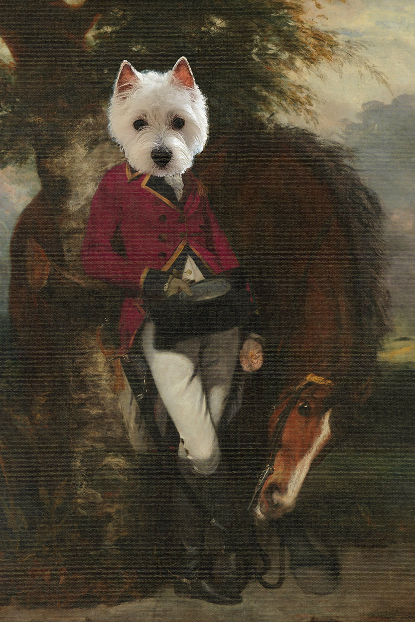 Frankie with Horse