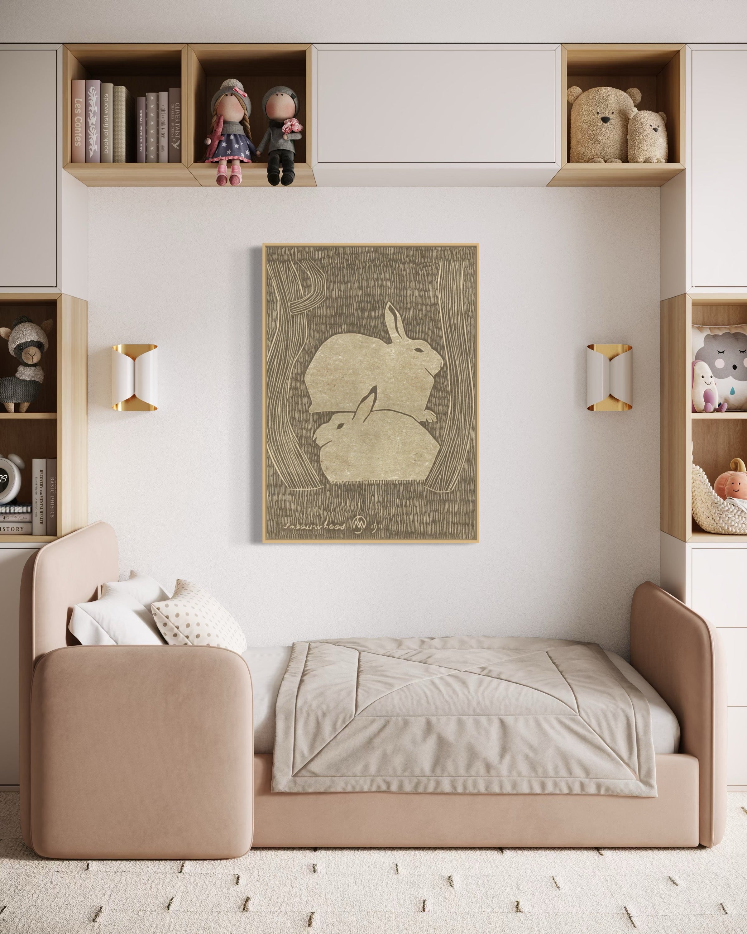 Bunny Hemp Art