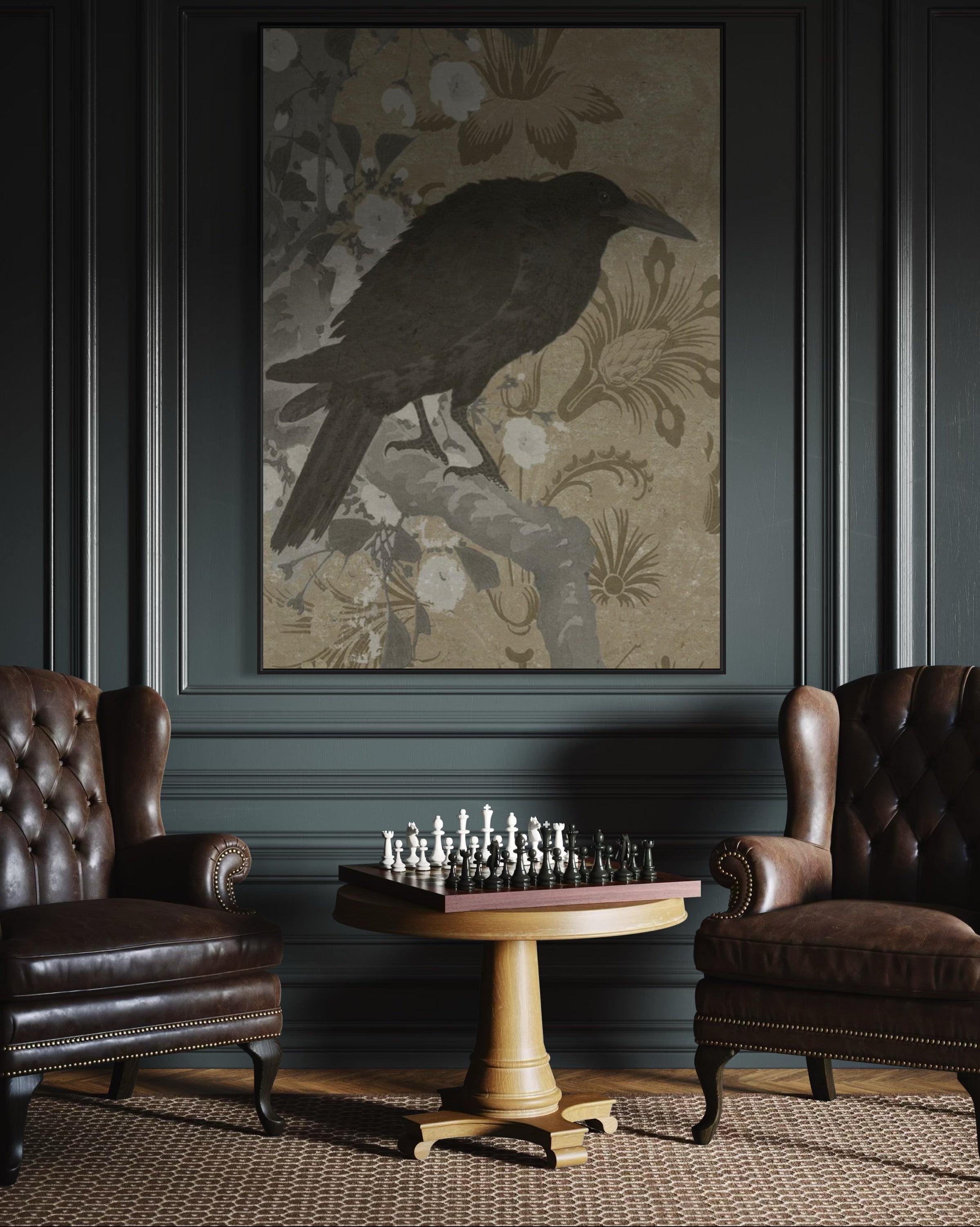 Crow Hemp Art