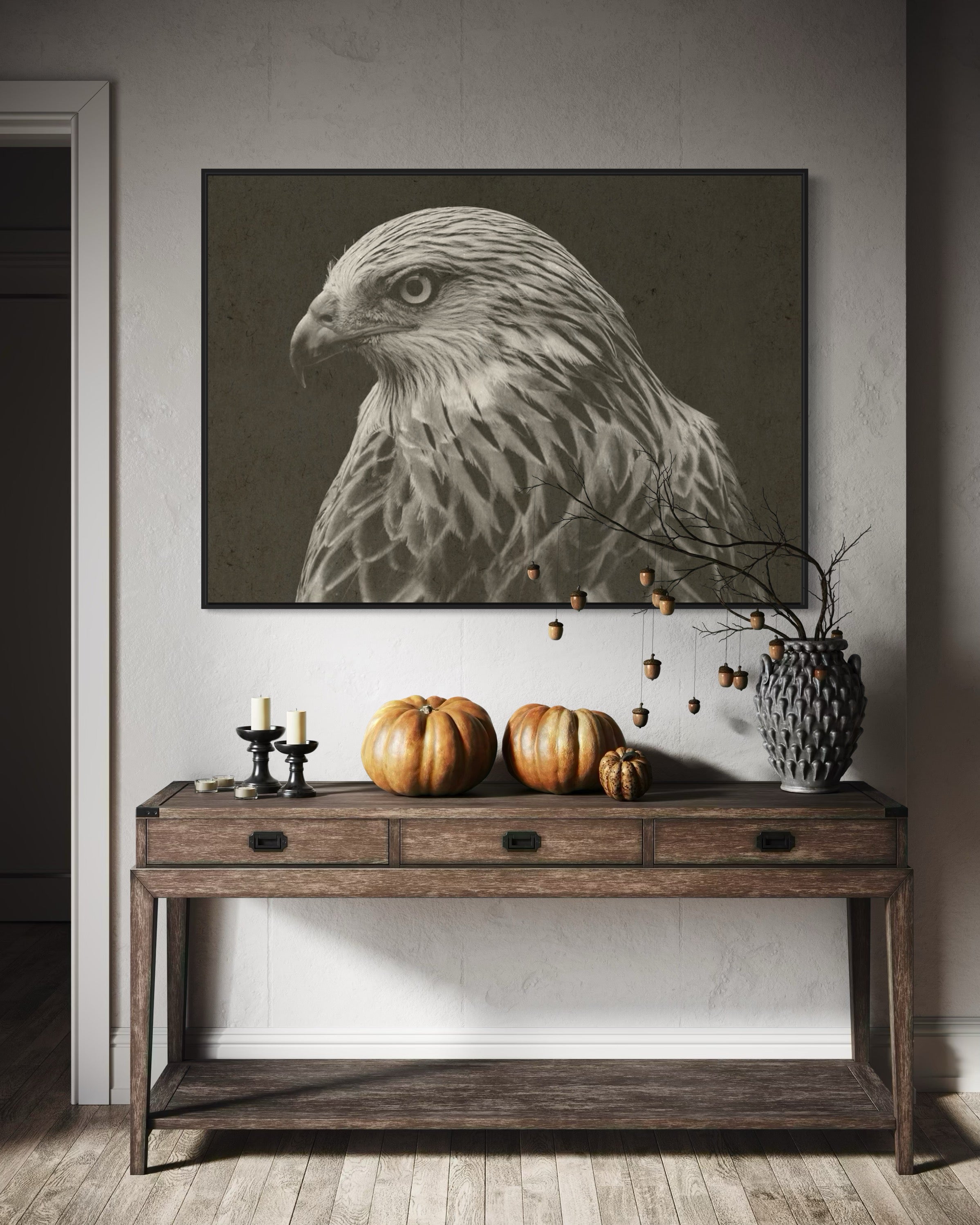 Hawk Hemp Art