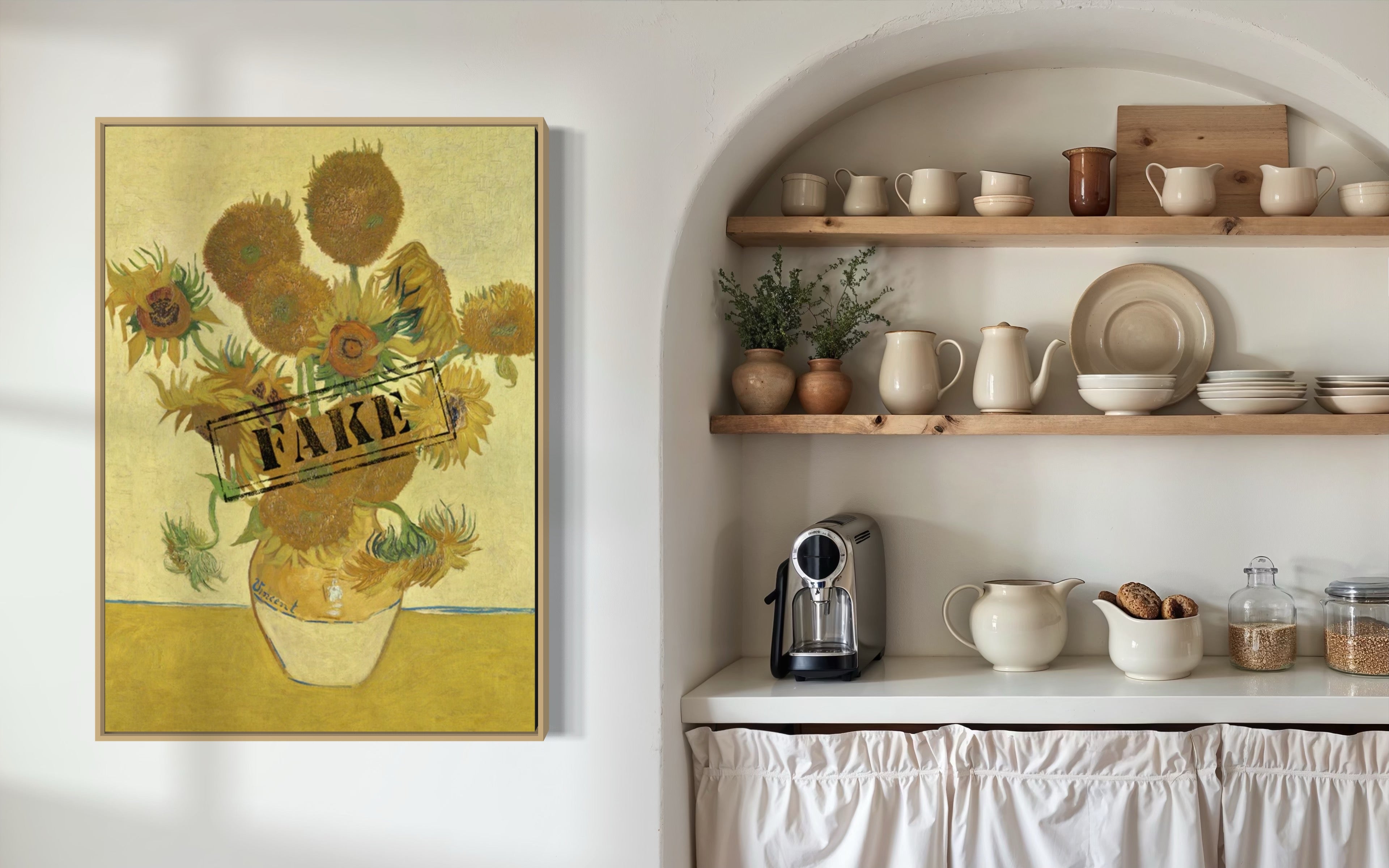 Fake Van Gogh Sunflower
