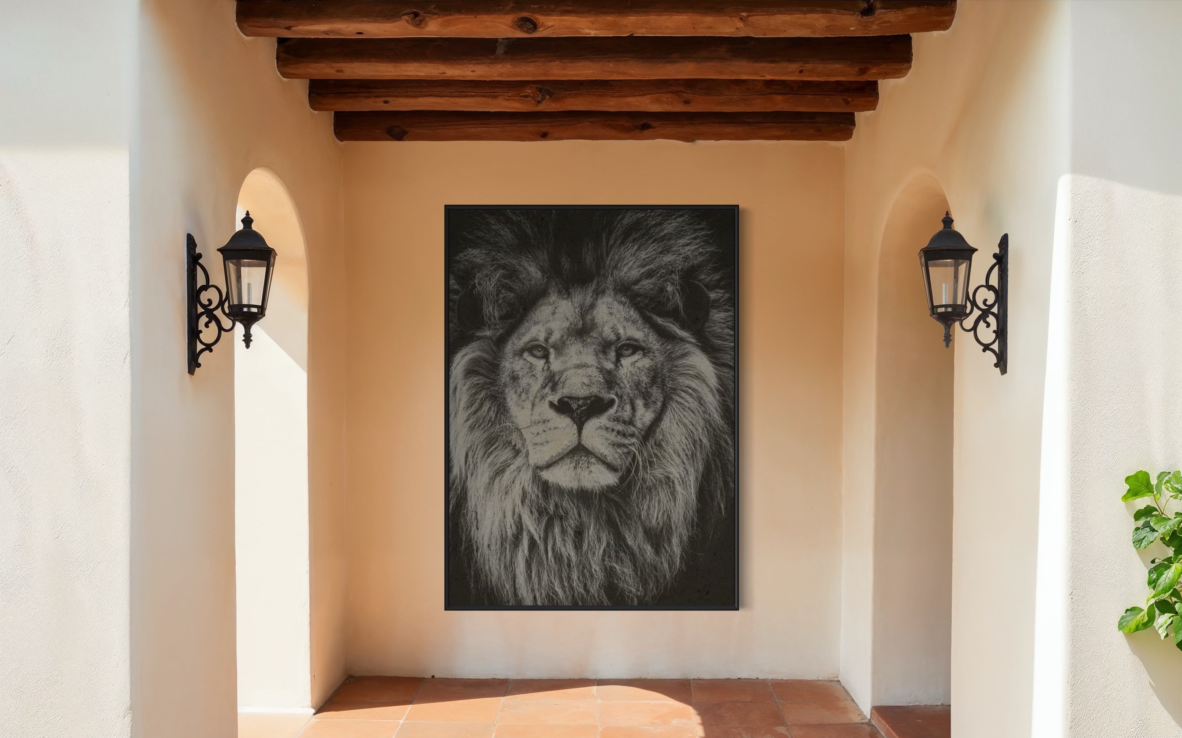 Lion Full Hemp Art