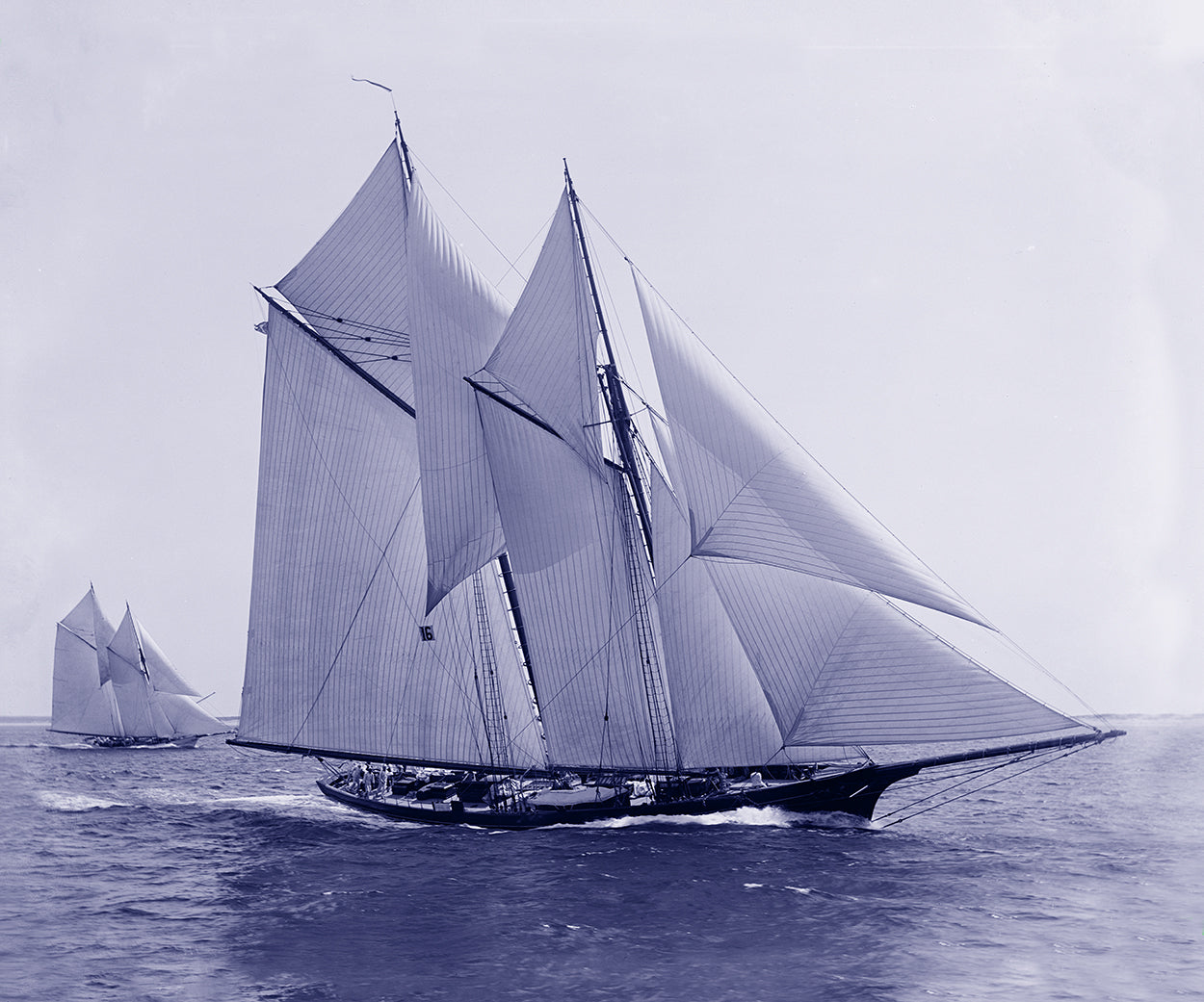 Sail Boat Navy