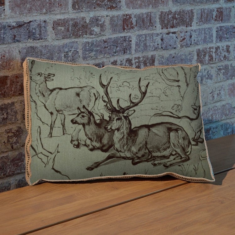 Deer Resting pillow