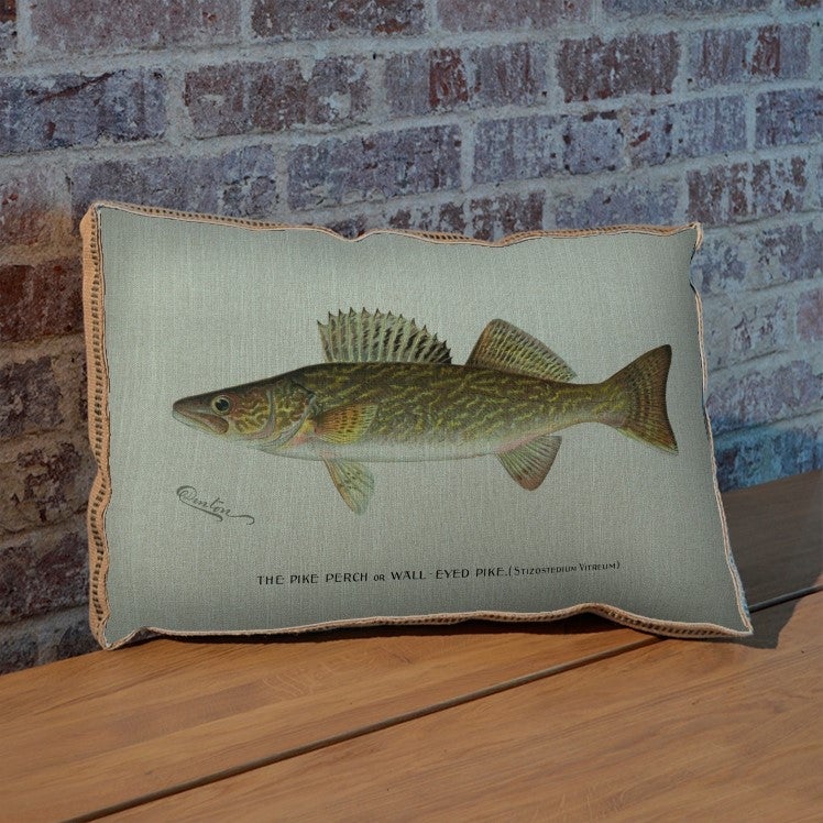 Denton Walleye pillow