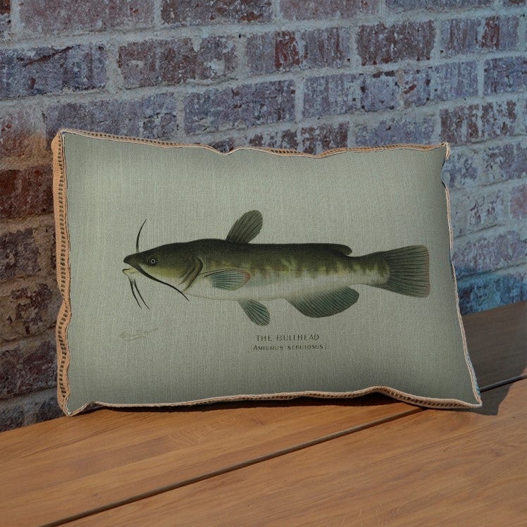 Bullhead Catfish pillow