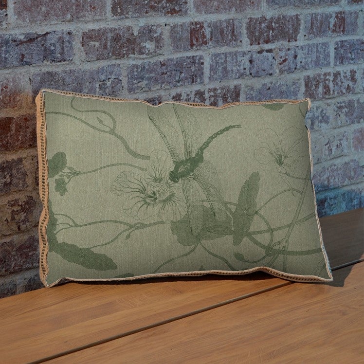 Dragonfly pillow