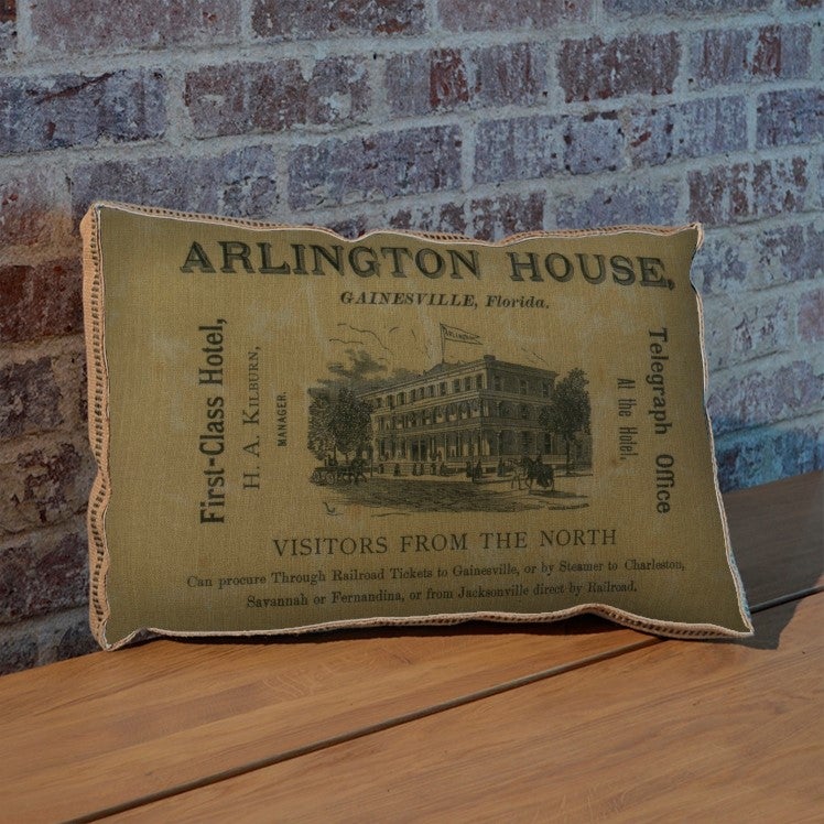 Arlington House pillow