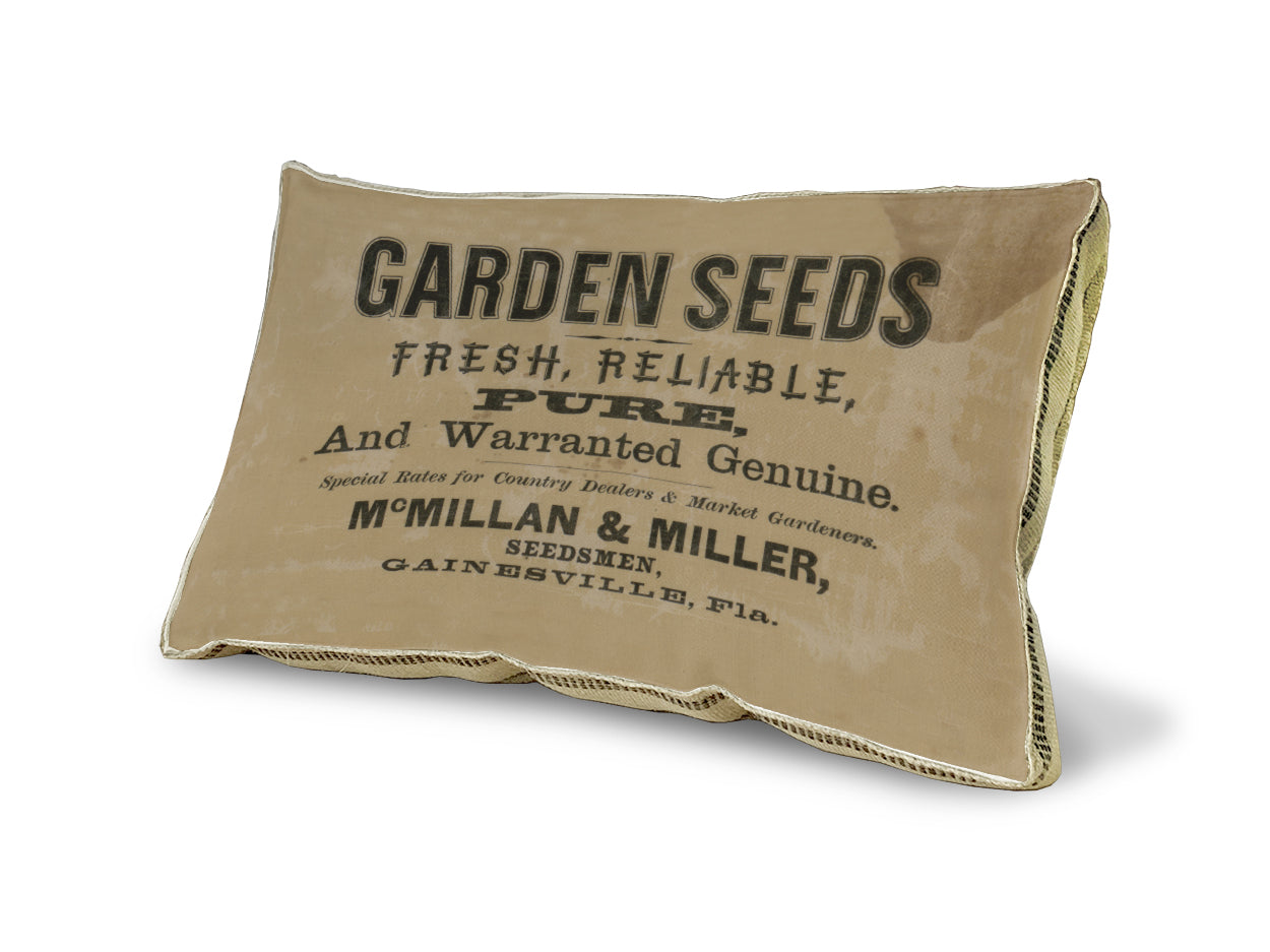 Garden Seeds pillow