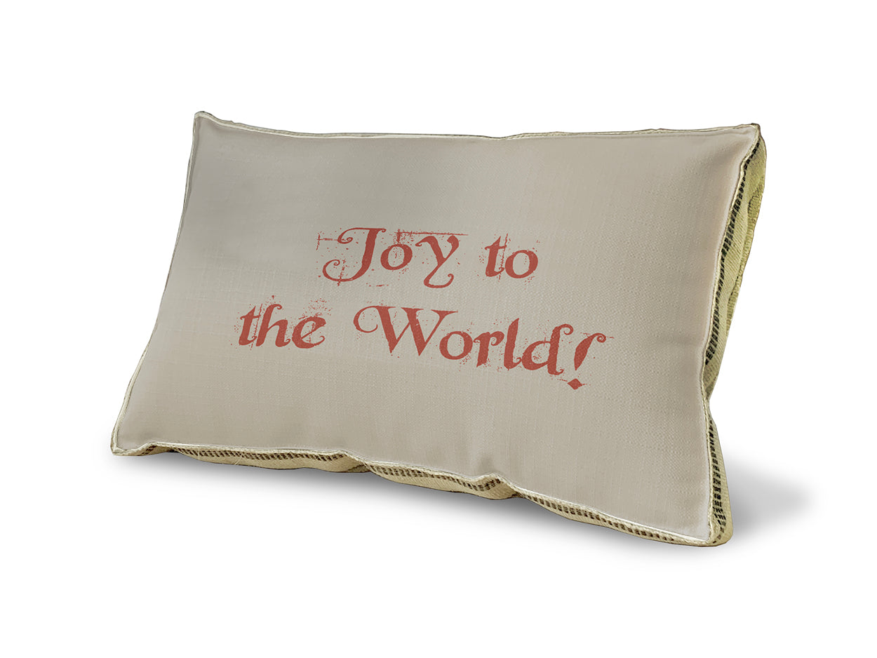 Joy to the world  pillow