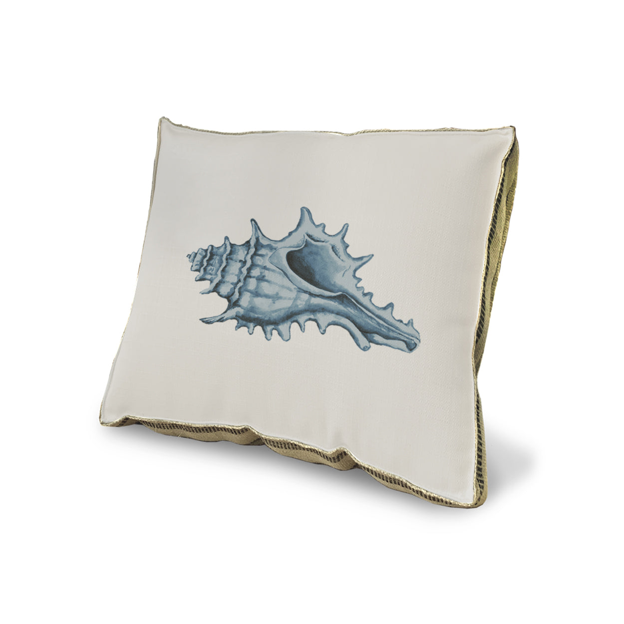 Blue Coastal Life III pillow
