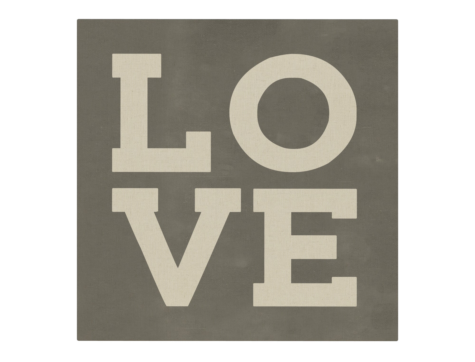Love on chalk background