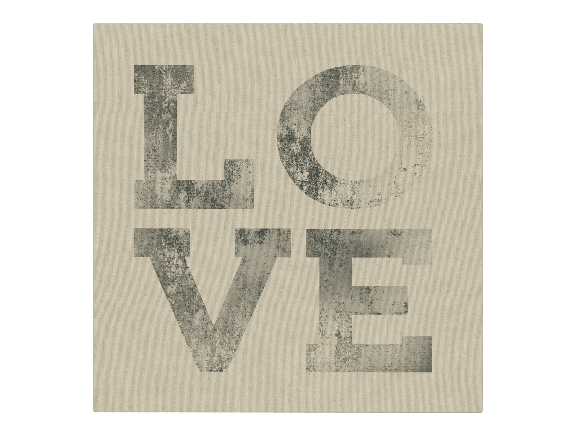 Love with vintage lettering