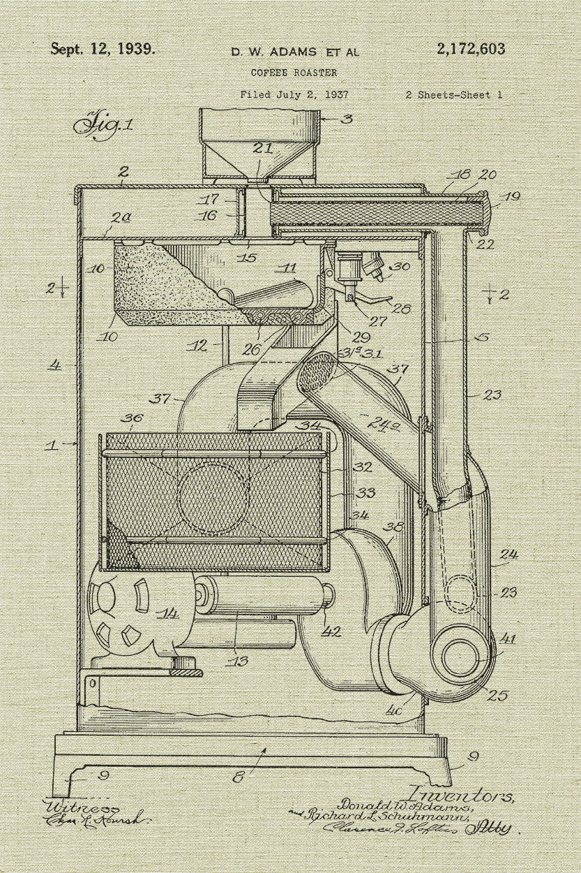 Coffee Roaster natural