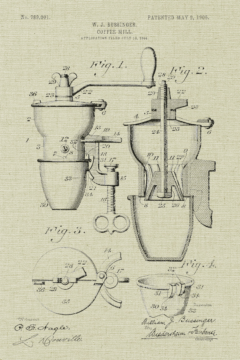 Bussinger Coffee Mill natural