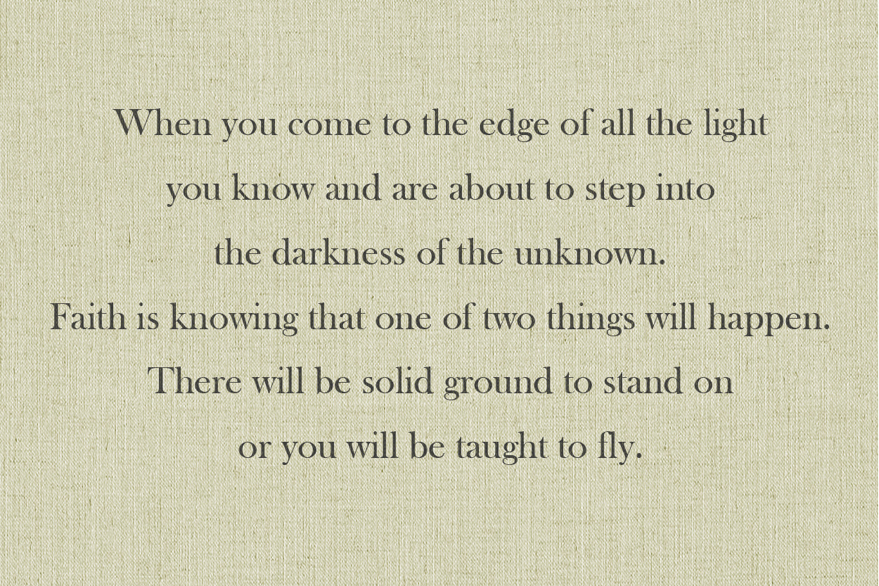 Come to the edge