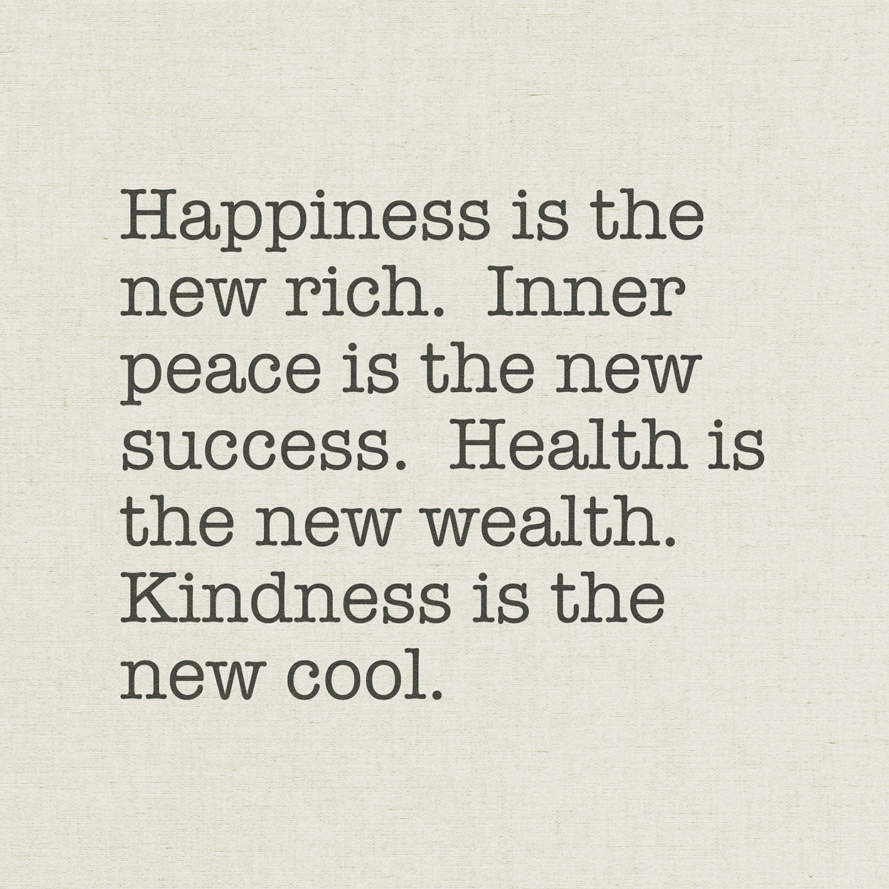 Happiness