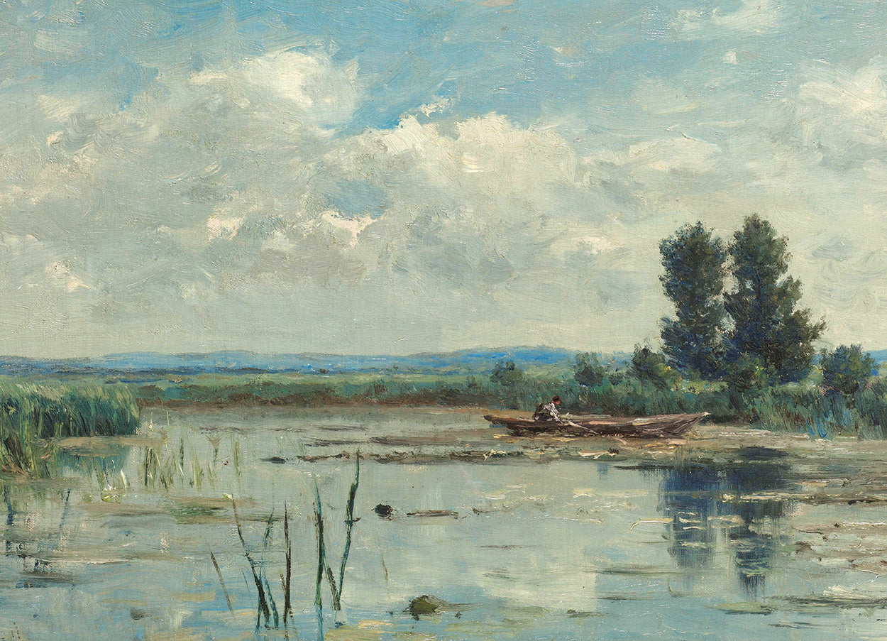 Fisherman on the Stream