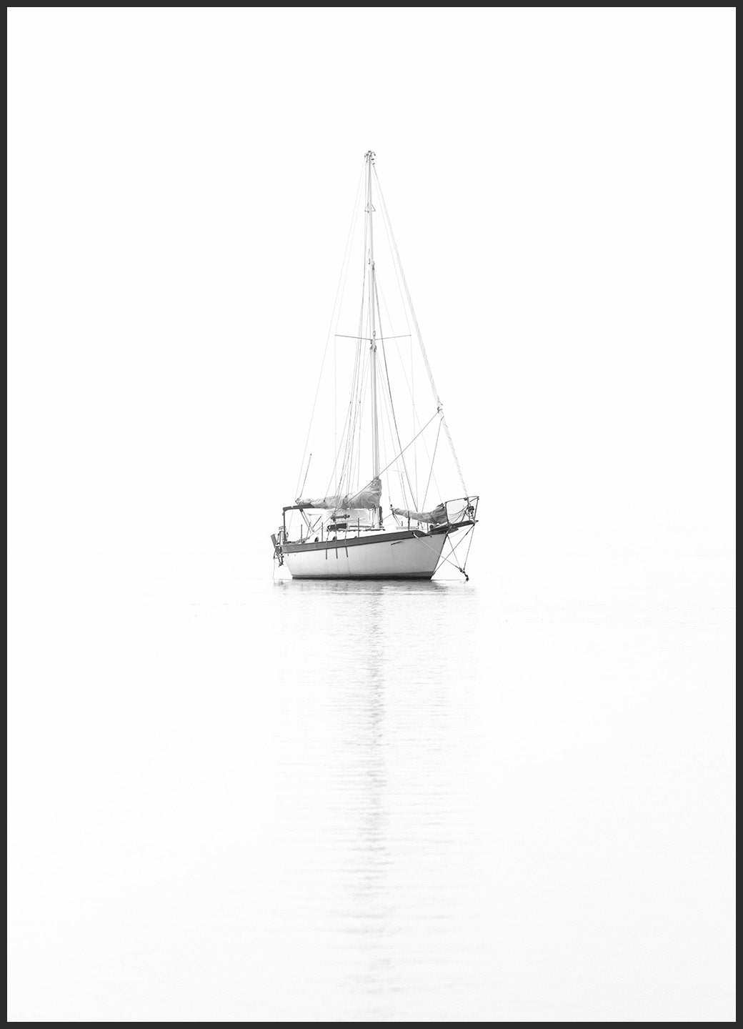 Lonely Sailboat