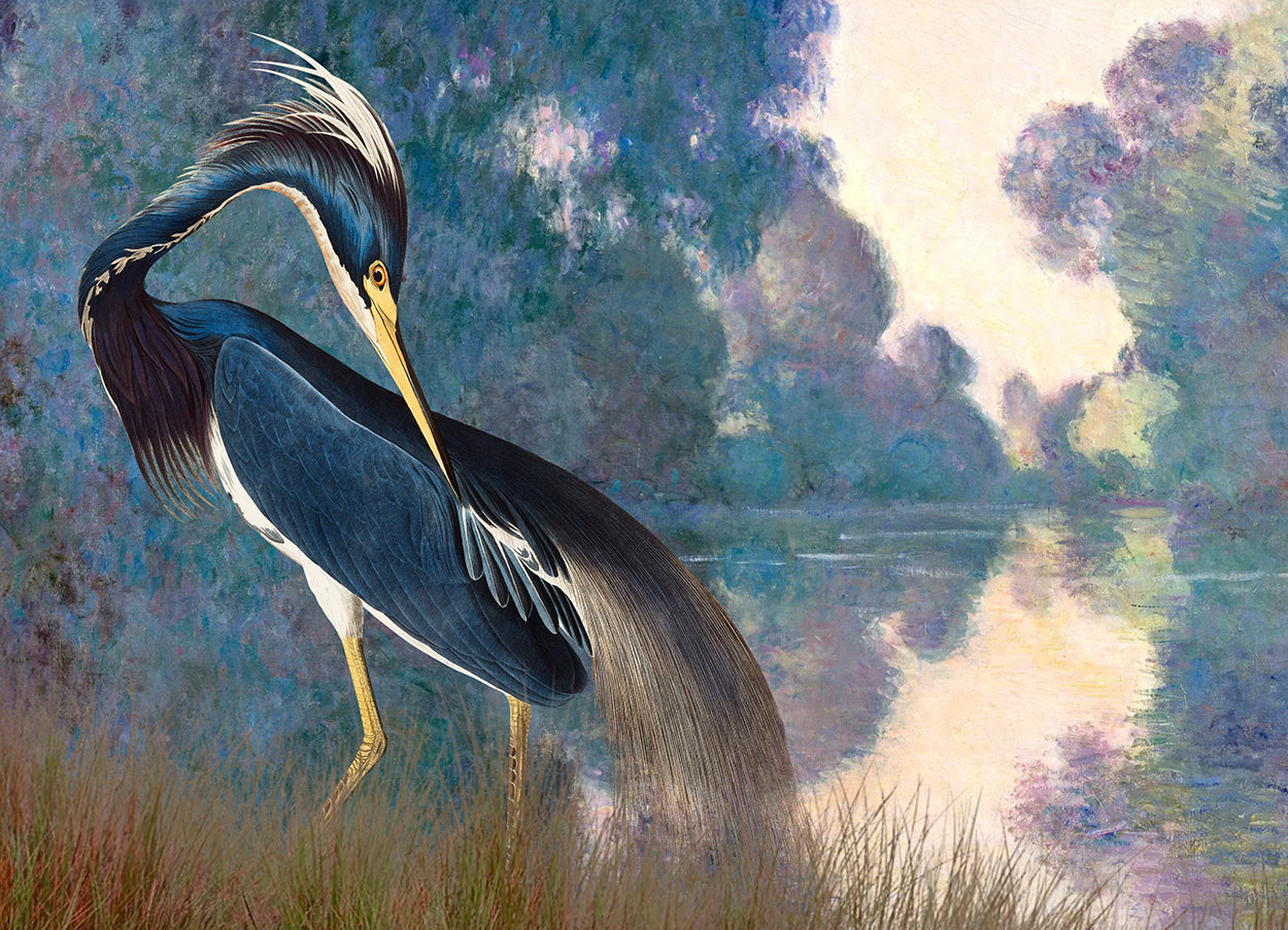 Heron by Ponds Edge II