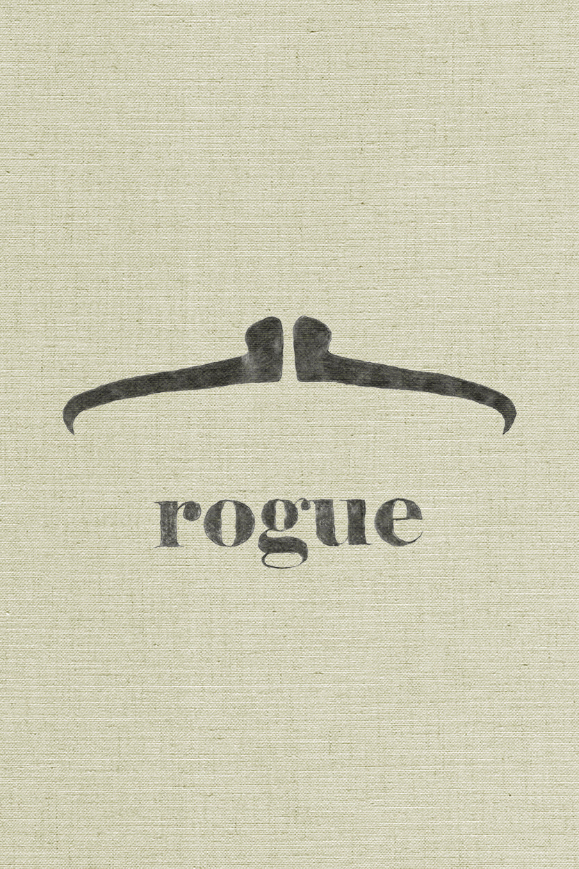 Rogue Mustache, fabric wall art