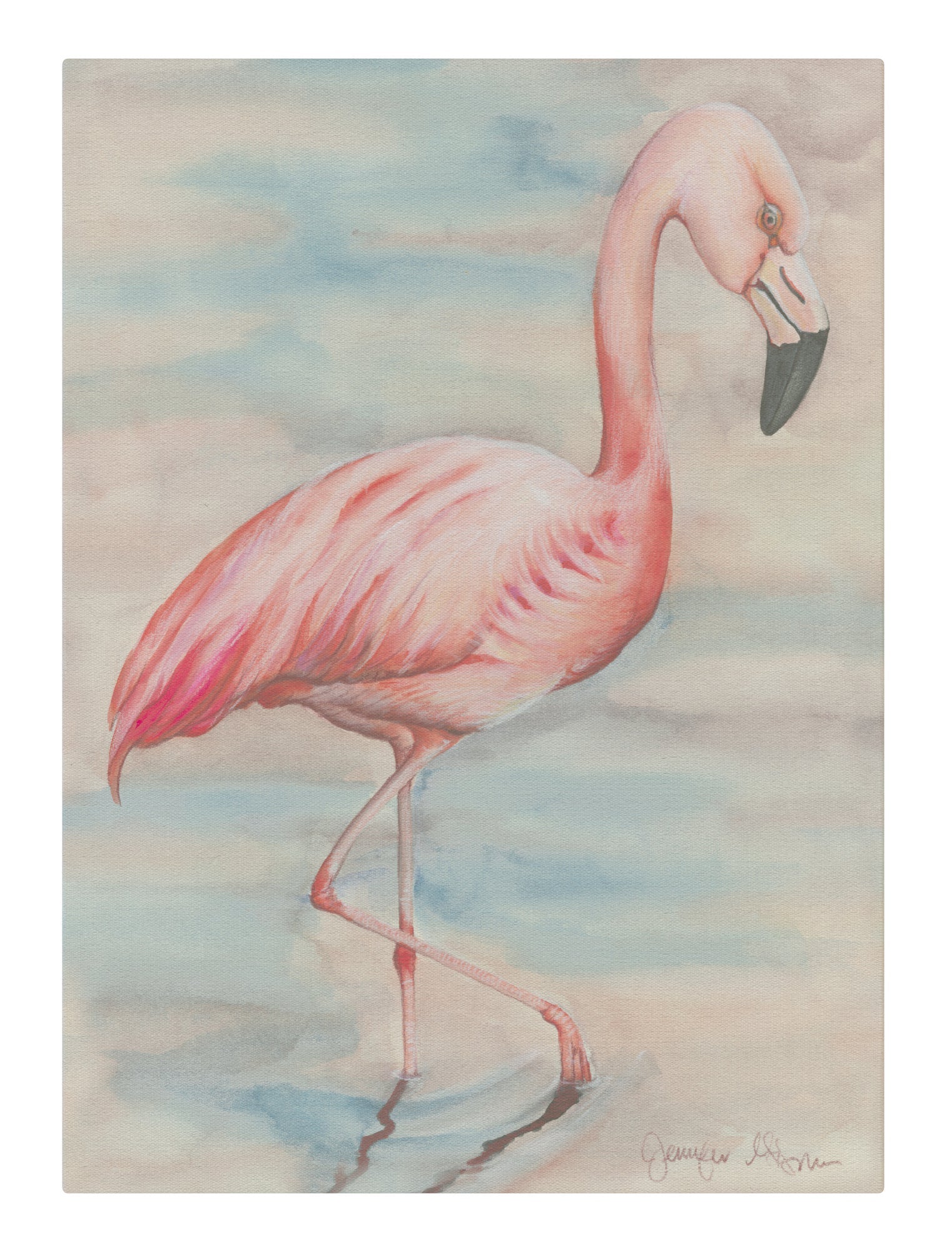 Flamingo Right Facing