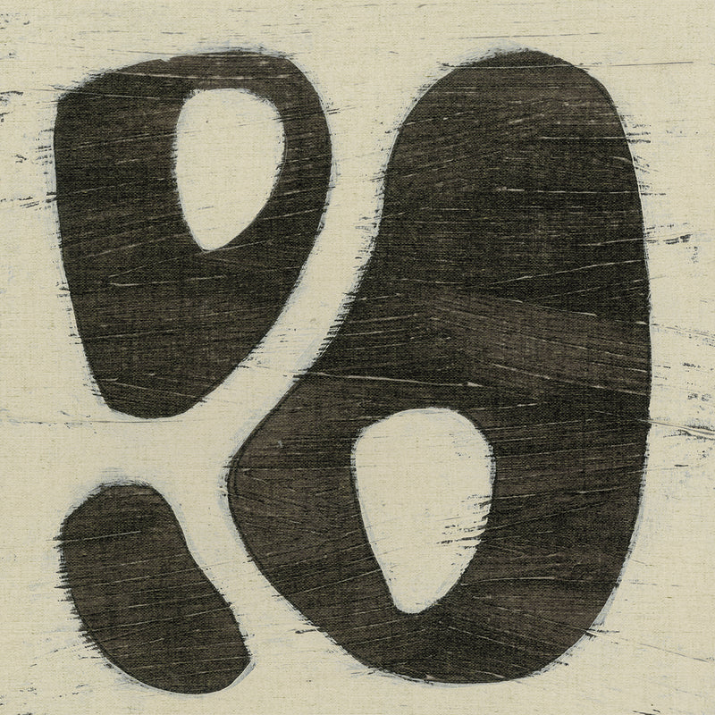 Hieroglyph IX, fabric wall art