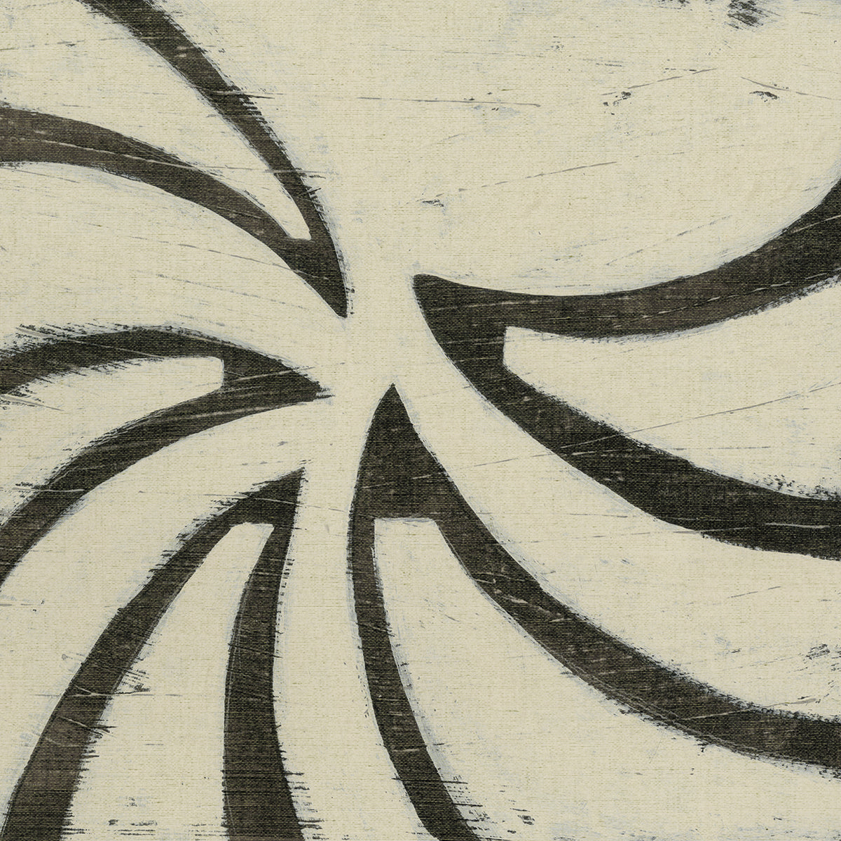 Hieroglyph XV, fabric wall art