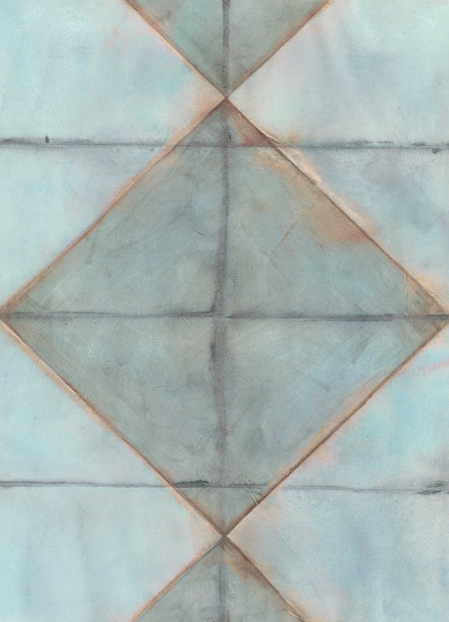 Prism Glass II, fabric wall art