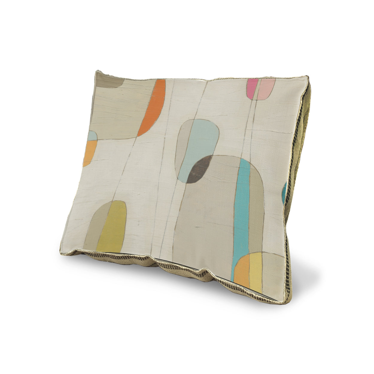Molecular Motion III pillow