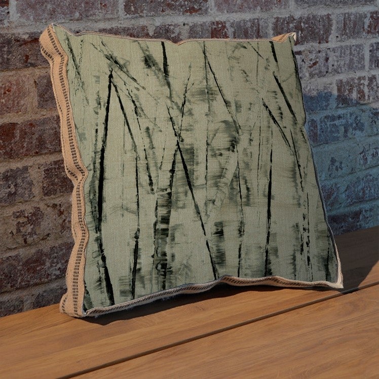 Birches II pillow