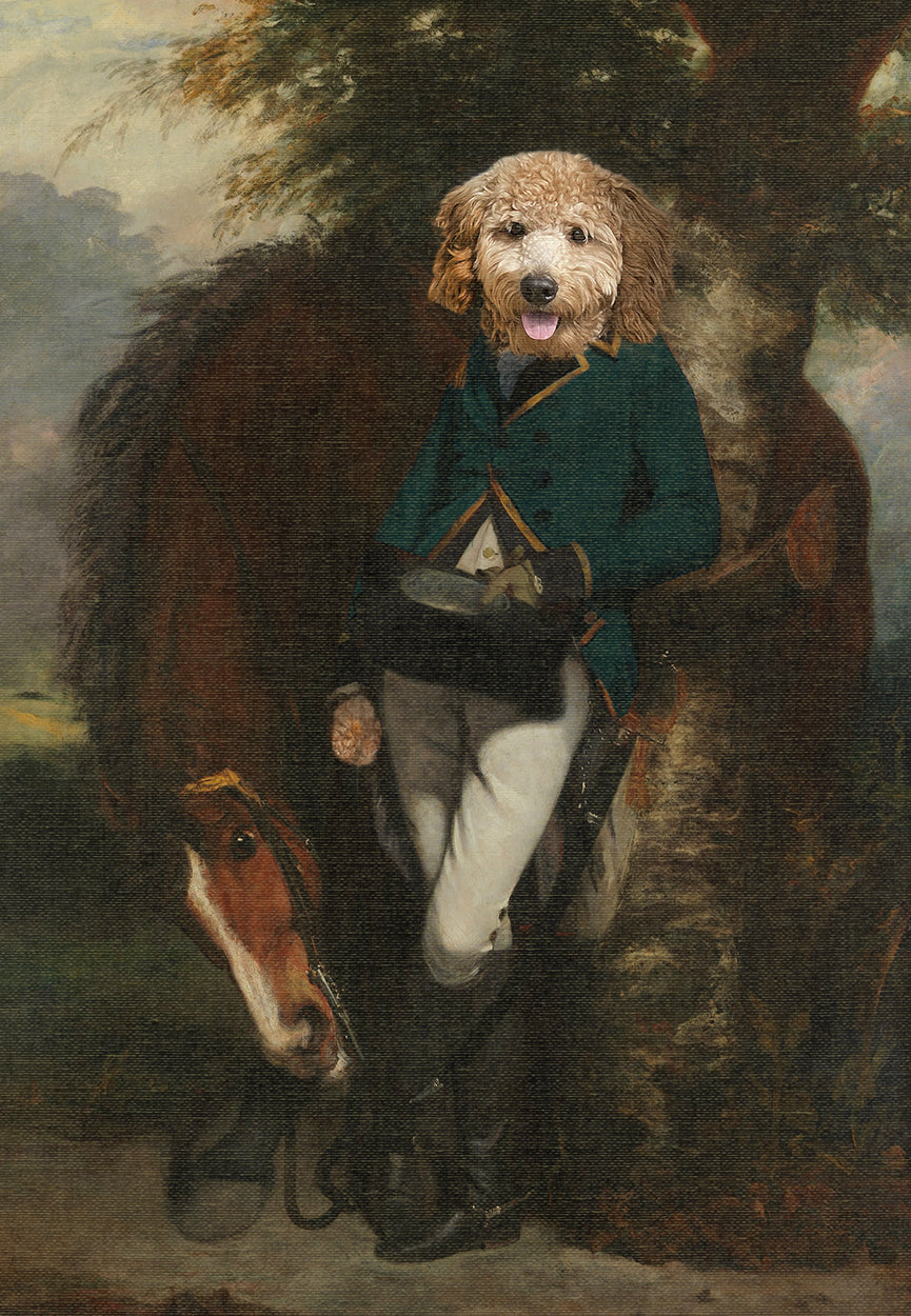 Stanley with Horse